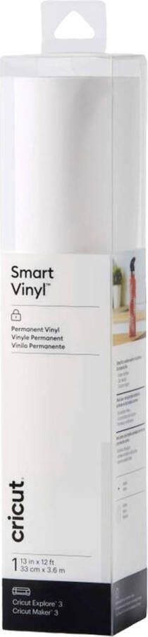 Merk_cricut Cricut Vinyl Folie Smart Vinyl Permanent 33x360cm Wit