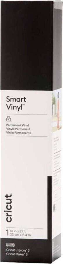 Merk_cricut Cricut Vinyl Folie Smart Vinyl Permanent 33x640cm Zwart