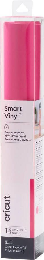 CRICUT Smart Vinyl Permanent 33x91cm 1 sheet (Party Pink)