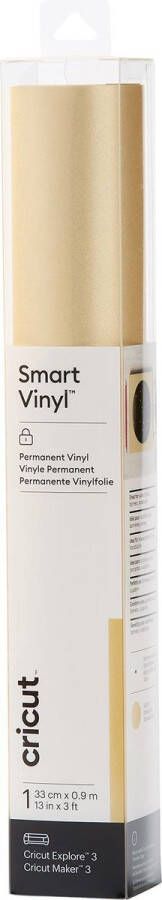 CRICUT Smart Vinyl | permanent | shimmer goud | 33x91cm