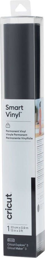 CRICUT Smart Vinyl | permanent | zwart | 33x91cm
