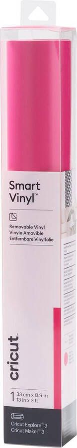 Merk_cricut Cricut Vinyl Folie Smart Vinyl Verwijderbaar 33 x 91cm Roze