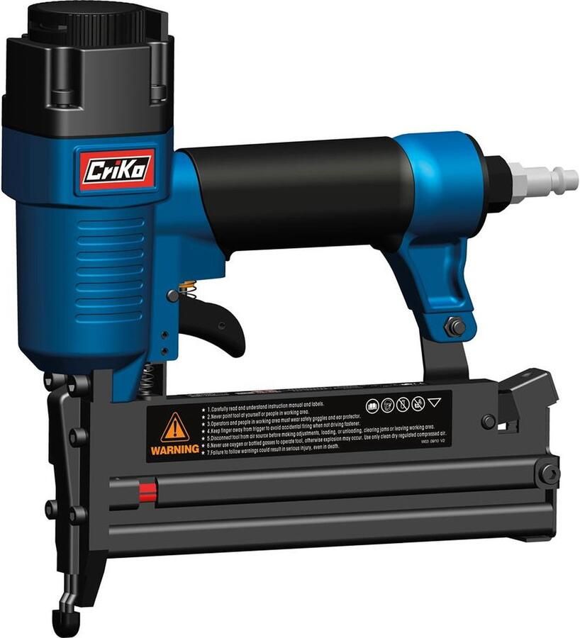 Criko tacker voor compressor Voor nietjes en spijkers Max 8 bar