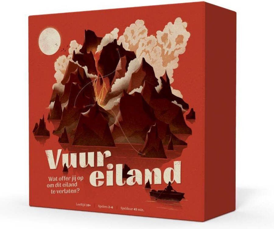 Crimibox Vuureiland Bordspel
