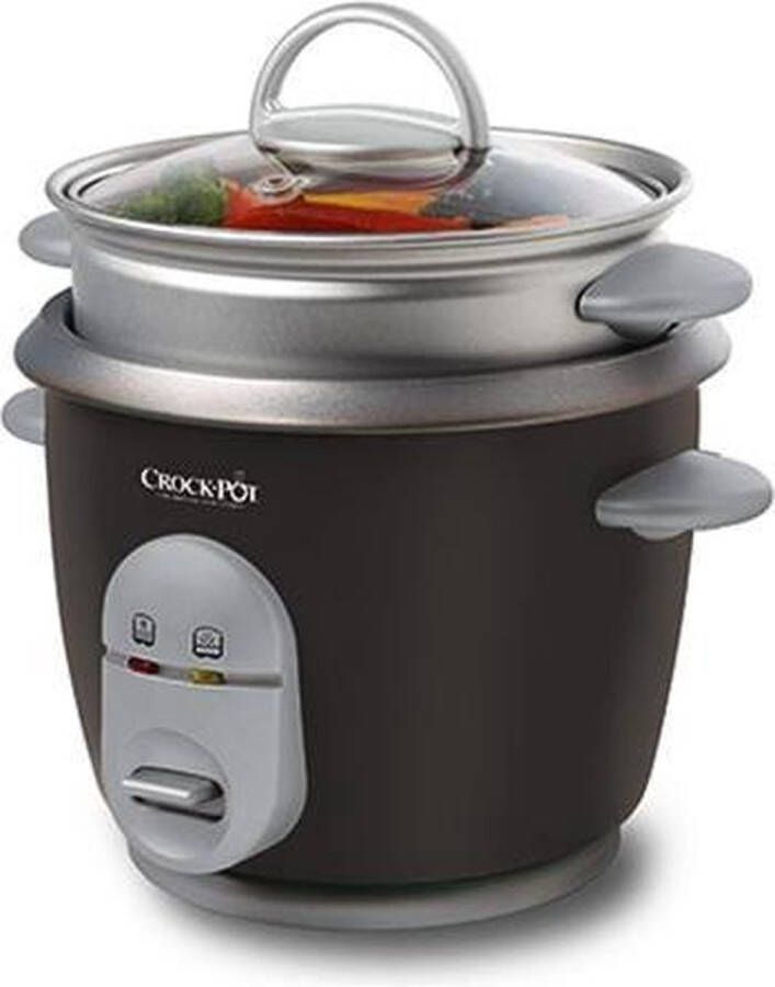 Crock-Pot CrockPot Rijstkoker met stoomtray 0 6L (max. 3 cups ongekookte rijst)
