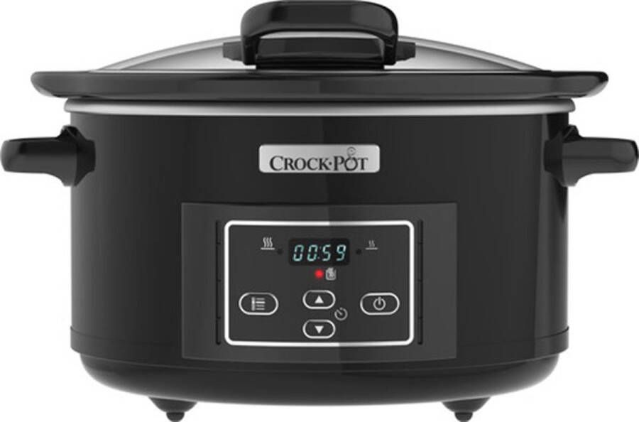 Crock-Pot CrockPot Slow Cooker zwart 4 7L Klapdeksel new DNA