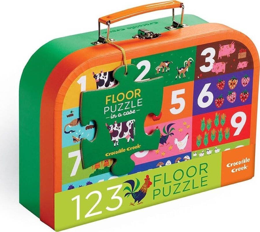 Crocodile Creek 24-delige vloerpuzzel Boerderij