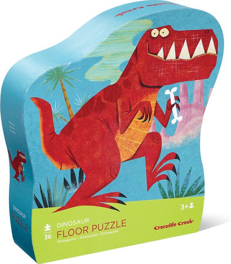 Crocodile Creek 24 Stuks Vloerpuzzel Dinosaurus