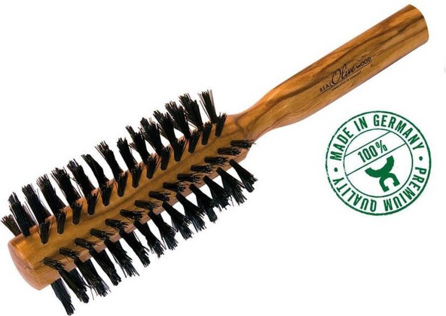 CROLL & DENECKE Haarborstel – Duurzame borstel 21 x 5 cm – Olijfhout