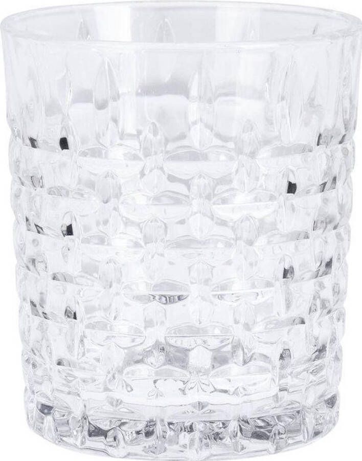 Crystalline Valetti whiskey glas relief 300 ml