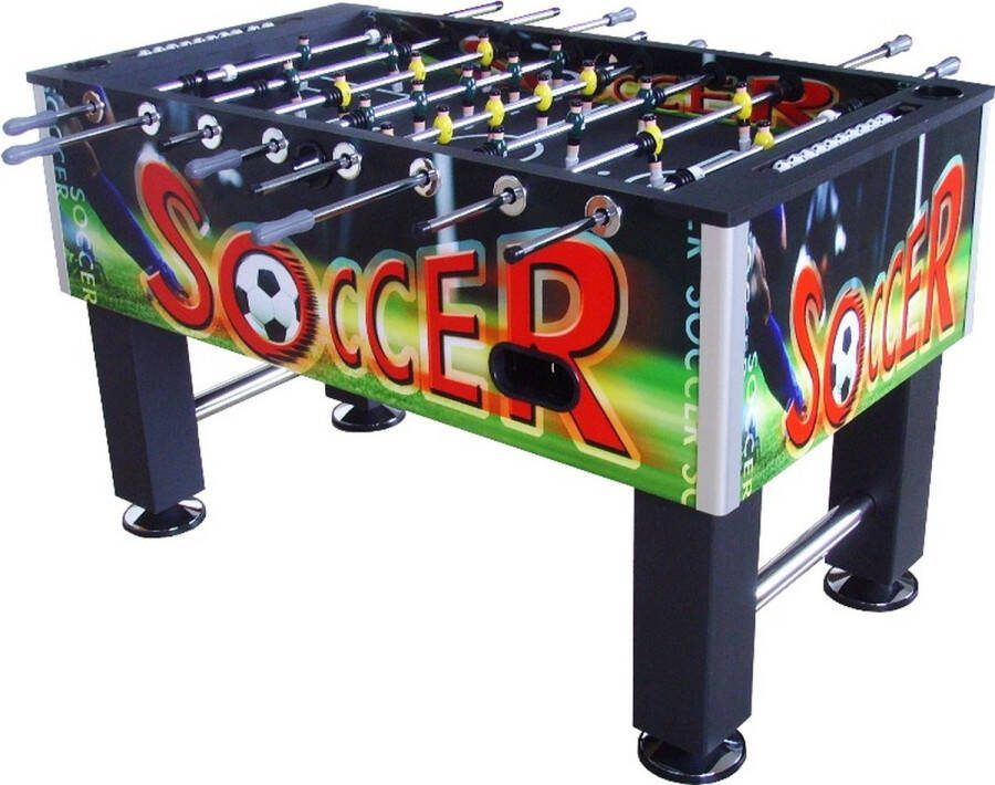 Cub Sports Hufterproof Zware Voetbaltafel met Print leuk voor kantoor of thuisgebruik Kogellagers Doorlopende stangen Tafelvoetbal inclusief balletjes