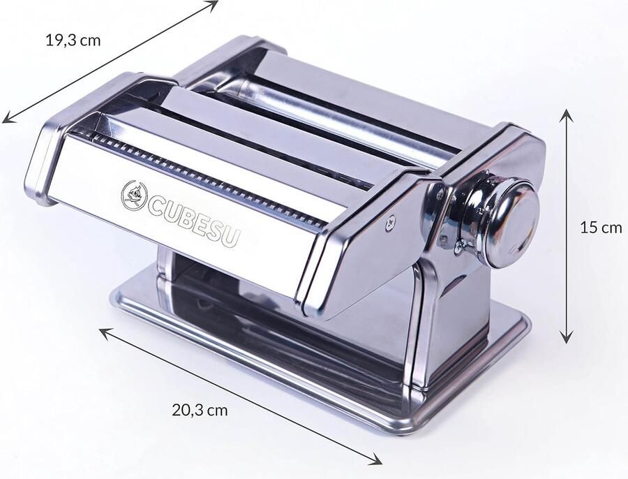 Cubesu Pastamachine Pastamaker Pasta Machine Maker Pastamachines RVS