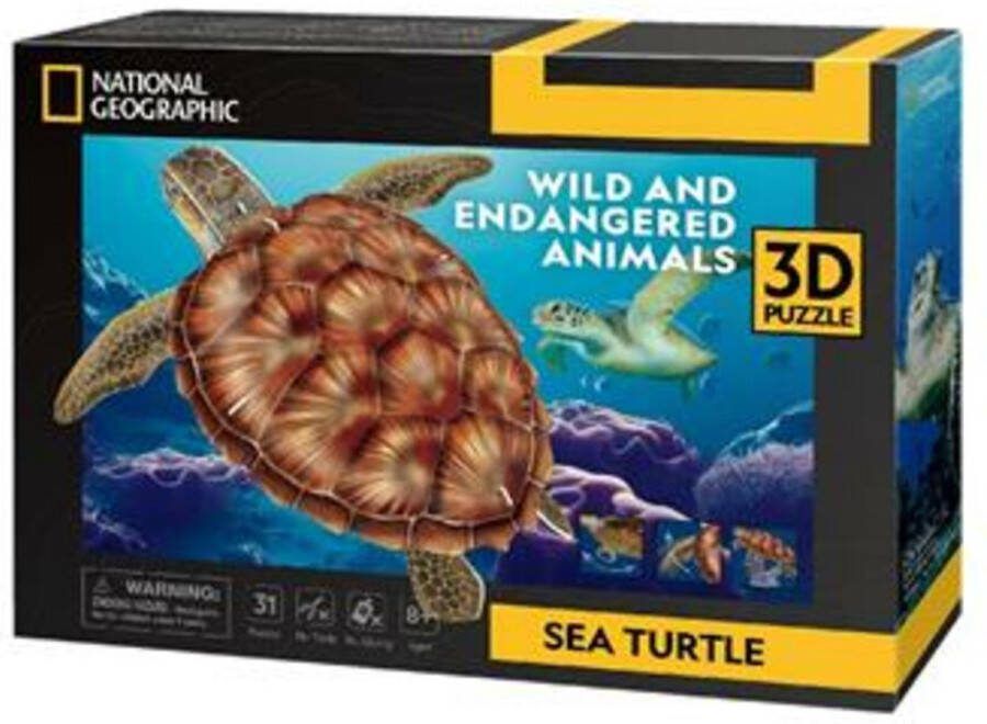 Cubic Fun 3D Puzzel NG Zee Schildpad