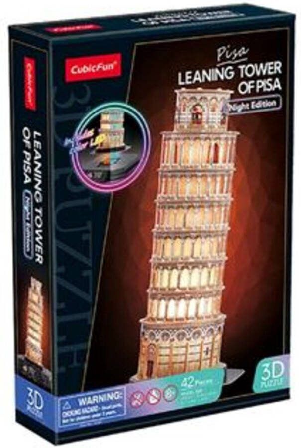 Cubic Fun 3D Puzzel Pisa LED 1 stuk