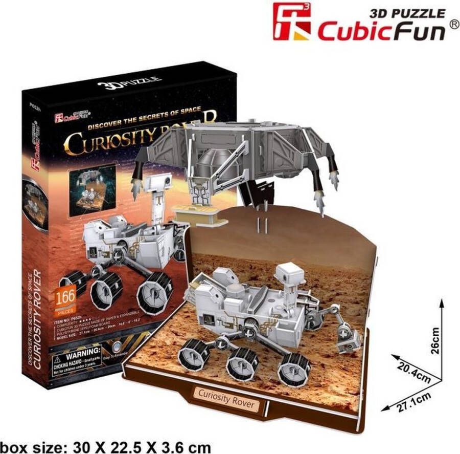 CubicFun 3D puzzel CURIOSITY ROVER space discovery