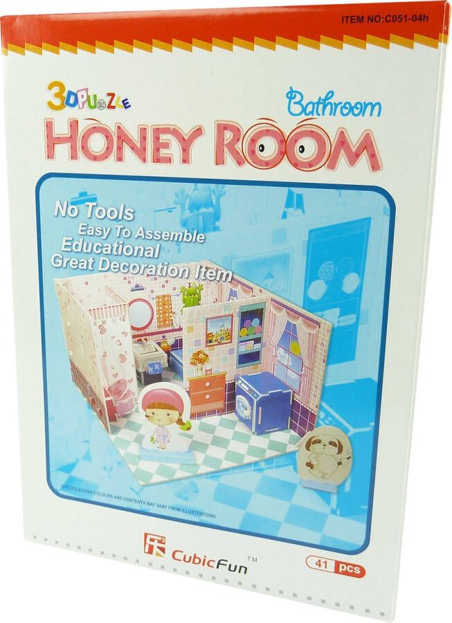 CubicFun Poppenhuis Badkamer