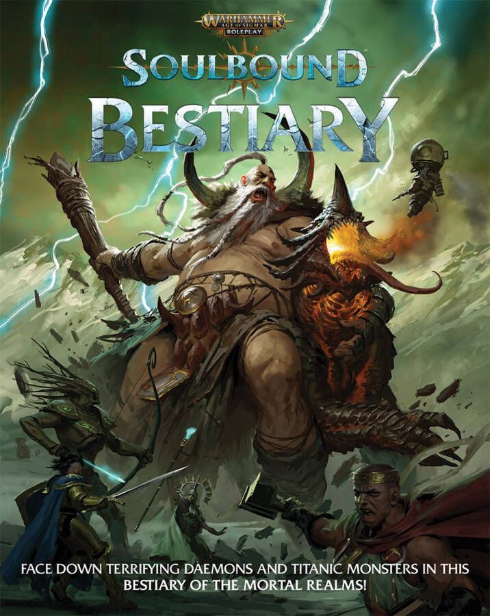 Cubicle 7 Warhammer Age of Sigmar Roleplay Soulbound Bestiary (EN)