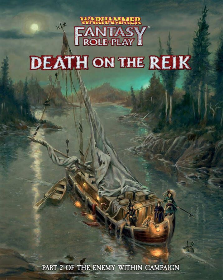 Cubicle 7 Warhammer Fantasy Roleplay 4th Ed. Death on the Reik