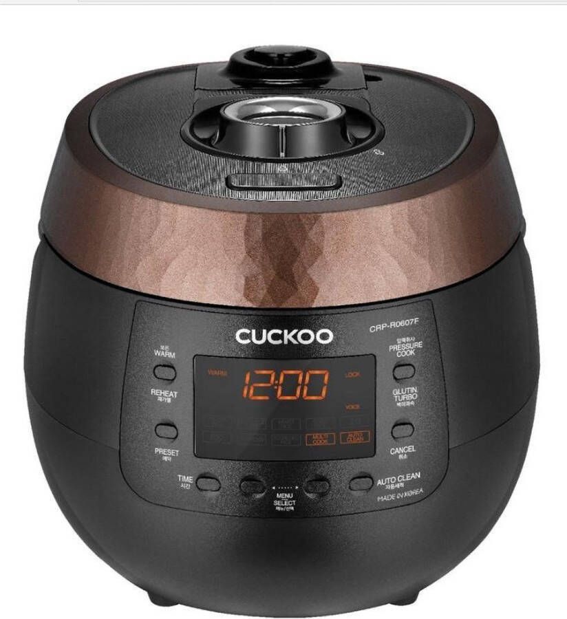 Cuckoo CRP-R0607F rijstkoker Zwart Bruin 1 08 l 890 W