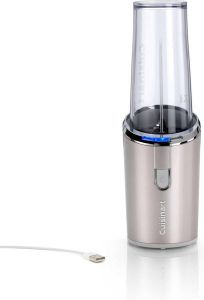 Cuisinart Cordless Blender RPB100E Draadloze Blender To Go Tot 8 Smoothies draadloos 450ml Inclusief drinkdeksel Frosted Pearl