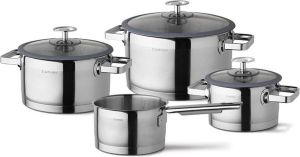 Cuisinox 4-delige Kookset denimblauw