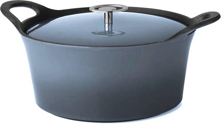 Cuisinox Braadpan Denim Blue 25 cm Gietijzer