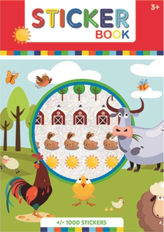 CULORE Stickerboek Boerderij Dieren 1000+ stickers