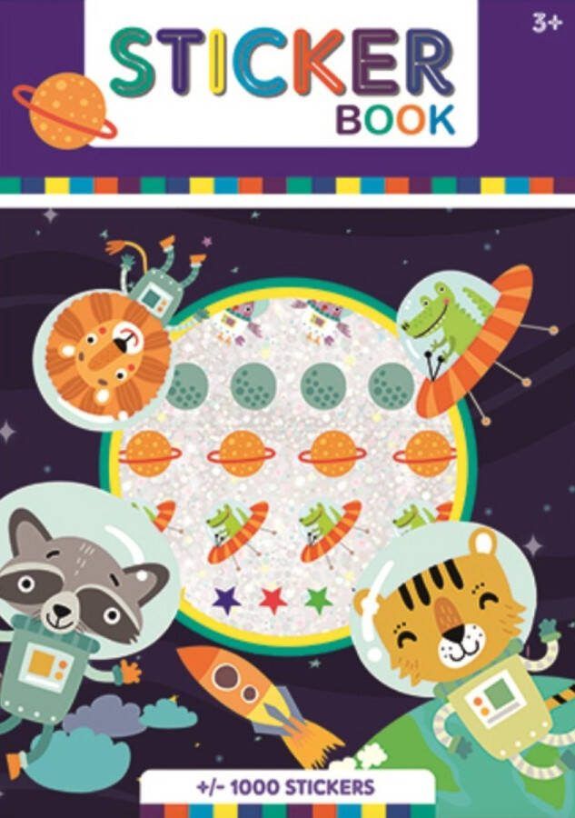 CULORE Stickerboek Ruimte Dieren 1000+ stickers
