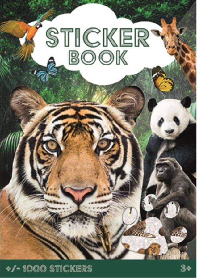 CULORE Stickerboek Safari Dieren 1000+ stickers