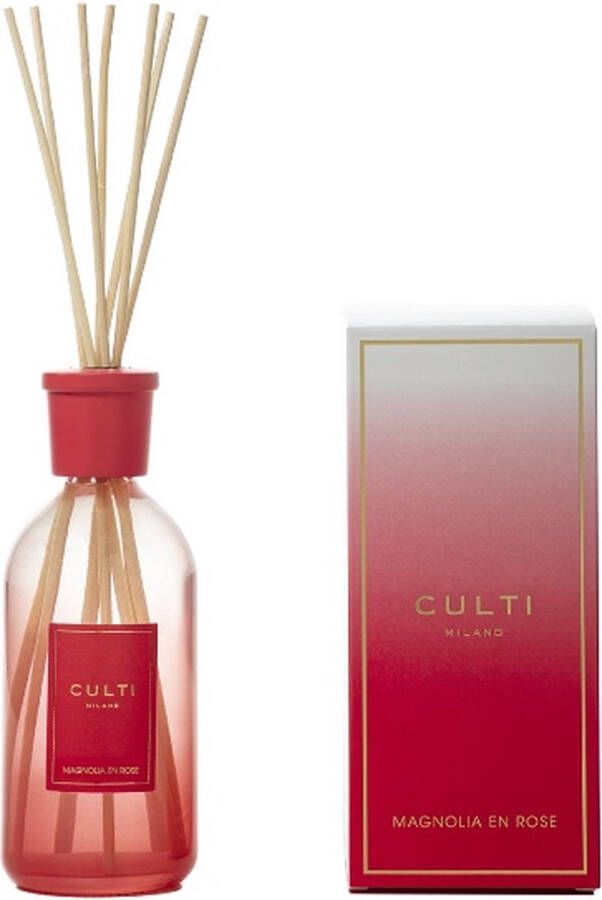 Culti Special Edition Magnolia en Rose Geurstokjes 500ml