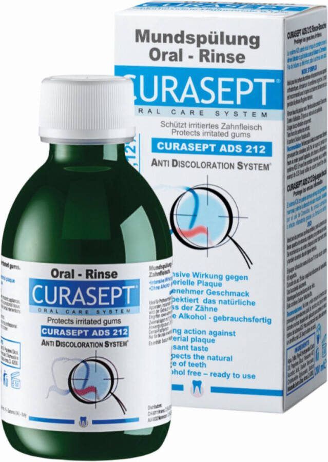 Curasept 2x Mondspoeling 0 12% CHX 200 ml