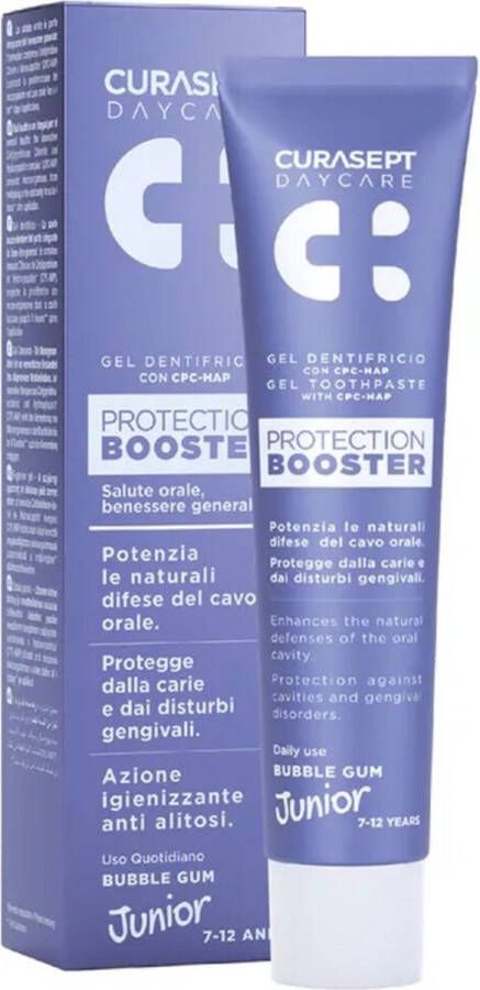 Curasept Daycare Protection Booster Tandpasta Junior Bubble Gum 50 ml