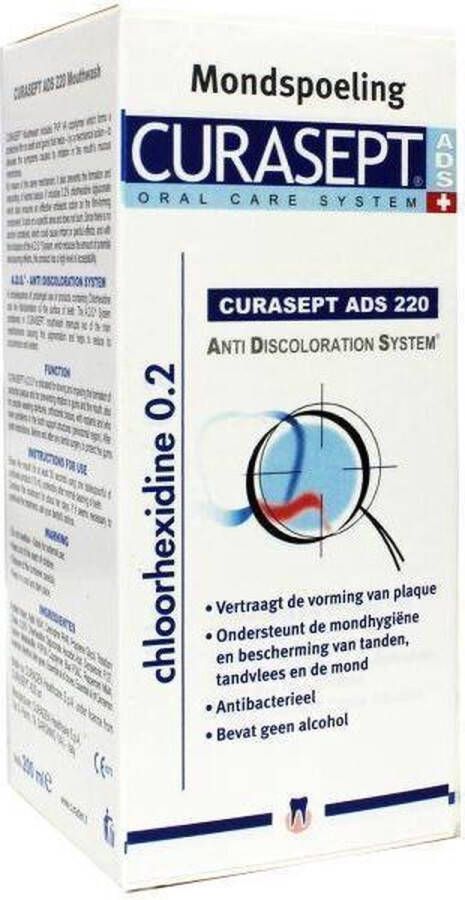 Curasept mondspoeling 0.2 200 ml