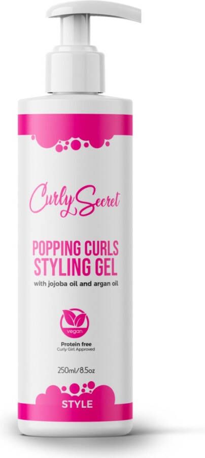 Curly Secret Popping Curls Styling Gel -250ml