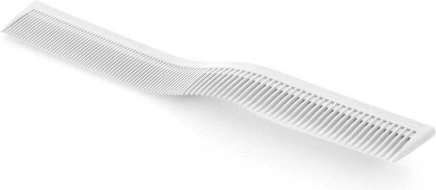 Curve-O Kam Specialist Combs Right-Handed Flexible Cutting Comb White