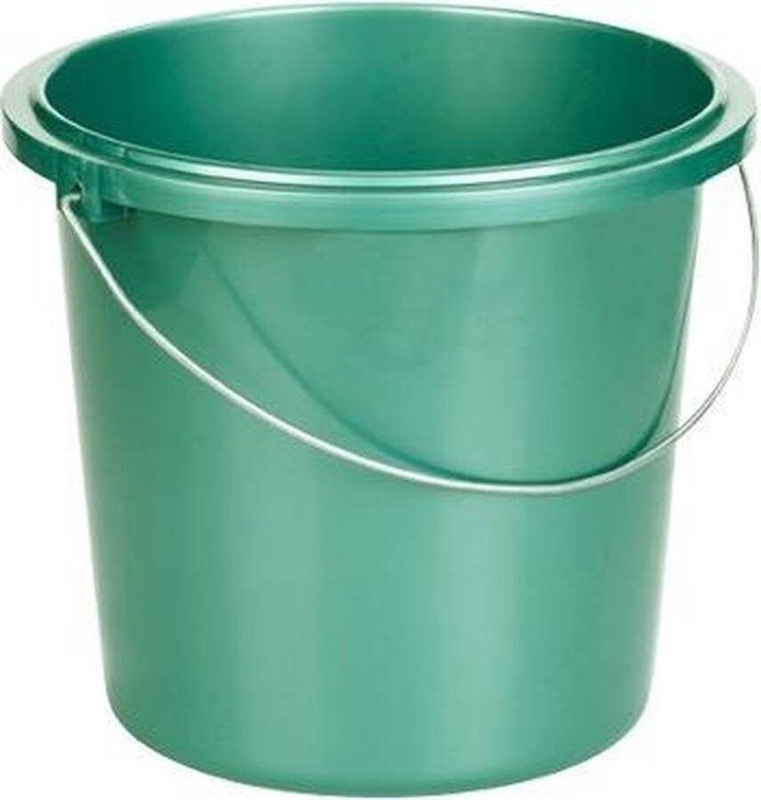 Curver emmer 13 liter metallic groen