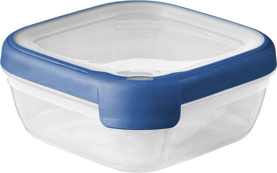 Curver Grand Chef Eco Vershoudbakje 2.6L Rechthoekig Transparant Donkerblauw