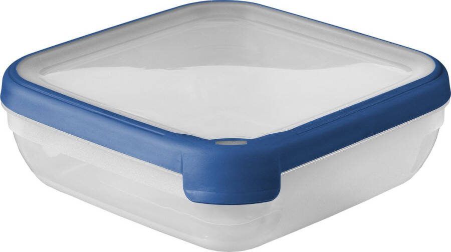 Curver Grand Chef Eco Vershouddoos 1 6L Vierkant Blauw Transparant