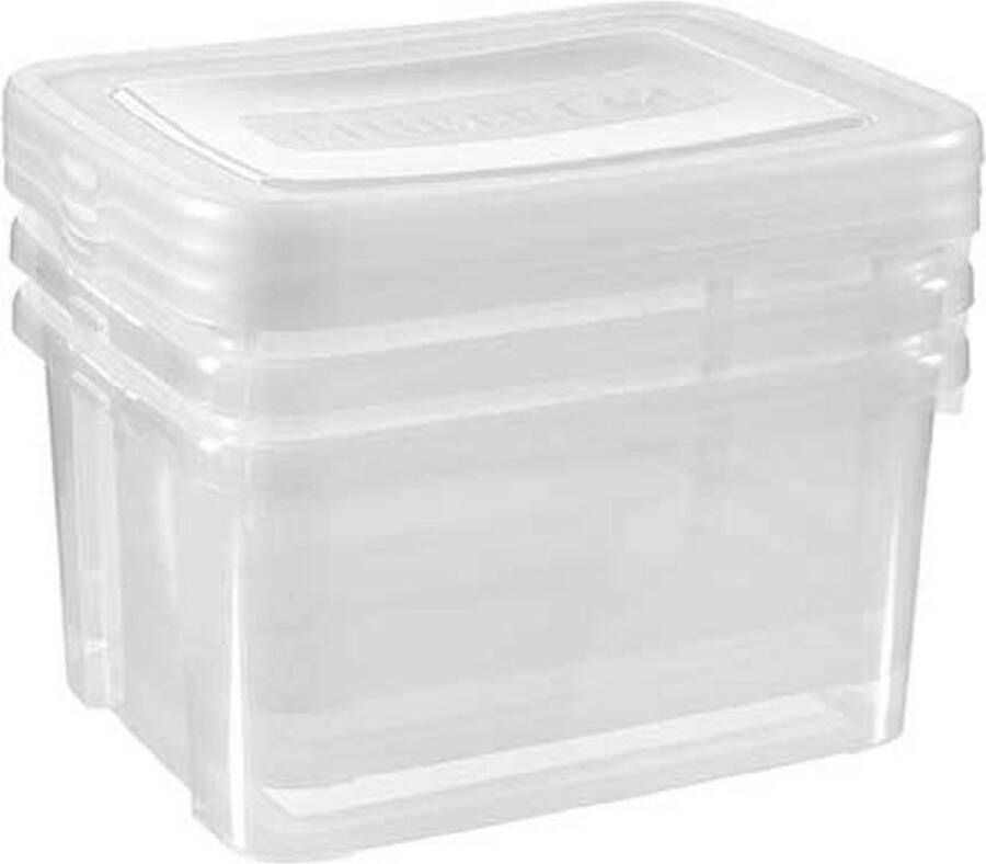 Curver Handy Opbergbox 25 Liter 44.x34.5x35cm (set van 3)