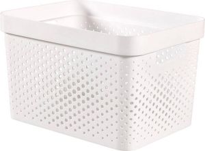 Keter Curver infinity box dots 17L 100% recycled wit