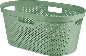 Keter Curver wasmand Infinity Recycled Dots 40L 58 5x38x26 5cm groen