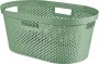 Keter Curver Wasmand Infinity Recycled Dots 40l 58 5x38x26 5cm Groen - Thumbnail 1