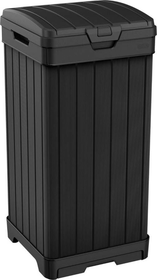 Curver Keter Baltimore Prullenbak 125 liter Hoogte: 87 4 cm Zwart