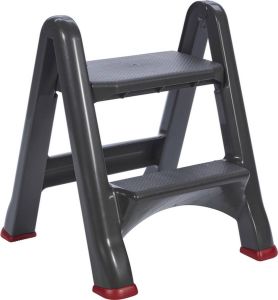 Curver Opstapje Inklapbaar (TUV) 49 5x17 2x64cm Antraciet rood
