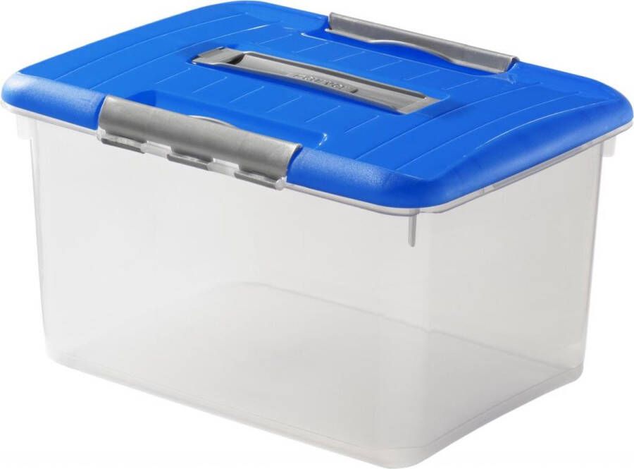 Curver Optima Opbergbox 15 liter Kunststof Transparant Blauw