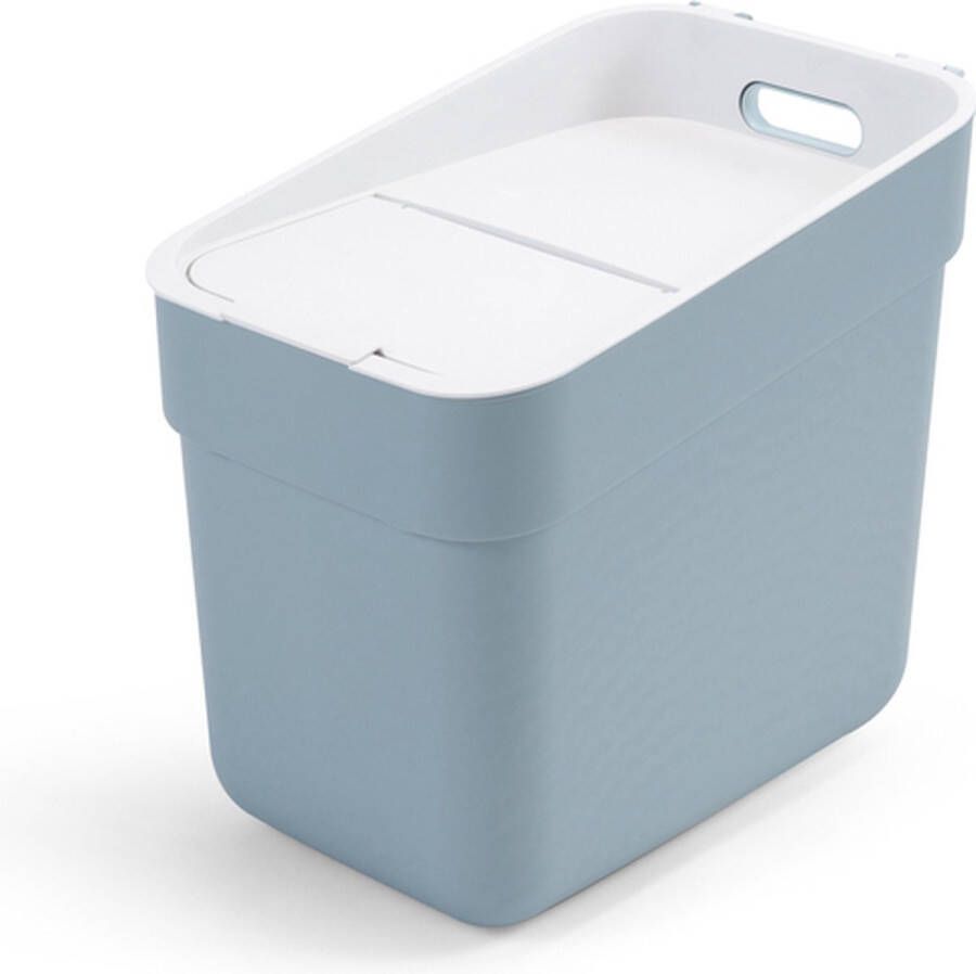 Curver Ready to Collect Prullenbak 20 liter Blauw Lichtgrijs