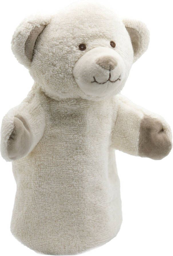 Cute by Felix Knuffel handpop Beer Ecru 25cm