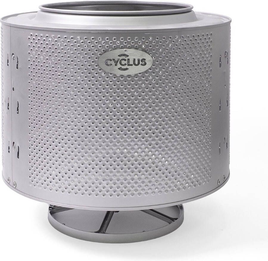 Cyclus Ecodrum GD Large RVS Verkrijgbaar in meerdere modellen RVS GrijsCirculaire Vuurkorf
