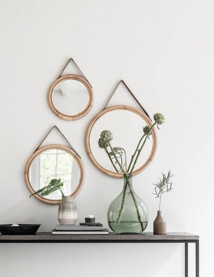 Must Living Mirror San Jose set of 3 L Ø52 cm M -Ø42 cm S -...