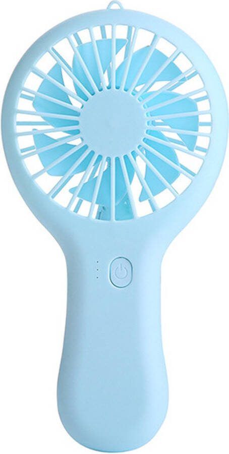 D&K ™ Electrische Draagbare Ventilator Groen 3 Standen Op Accu Groen Festival Waaier Mini Bureau Waaier Mini Fan Aircooler Staand Tafel Ventilator Inclusief Oplaadbare Batterij + USB Kabel Windwaaier Ventilator